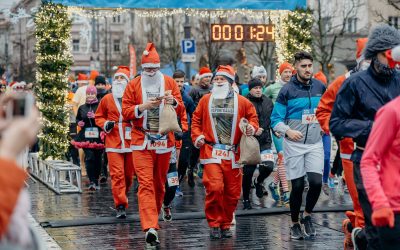 Kalėdinio bėgimo dalyviai jau gyvena šventinio renginio nuotaikomis 2021-12-09