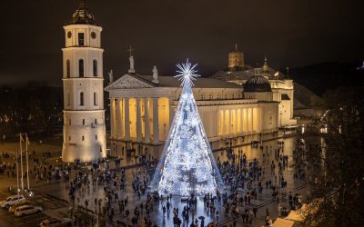Kalėdinis Vilnius užsienio žiniasklaidoje – šviesus ir magiškas 2021-12-29