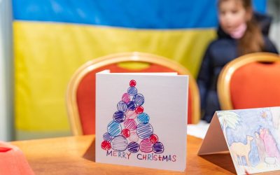 Katedros aikštėje – Ukrainos vaikams skirta Kalėdų šventė 2022-12-20
